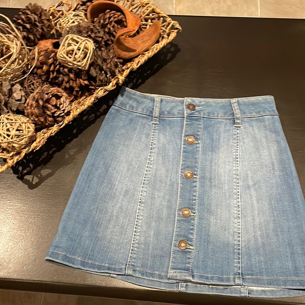 Sky And Sparrow Size 1 Stretchy Jean Button Down … - image 1